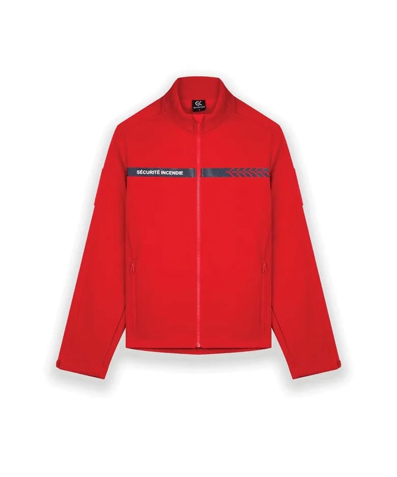 Softshell Sécurité Incendie – GK SAFETEK®️ — vue 3