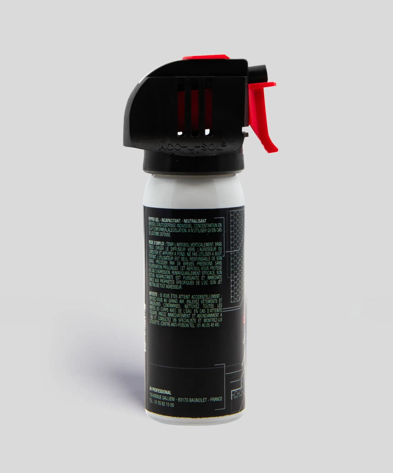 Aérosol Gel Poivre 50ml - DEFENSE ONE — vue 3