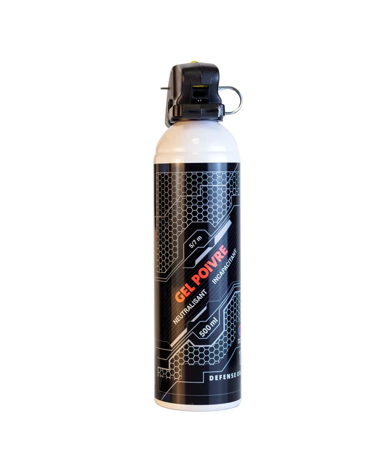 Aérosol Gel Poivre 500ml - DEFENSE ONE