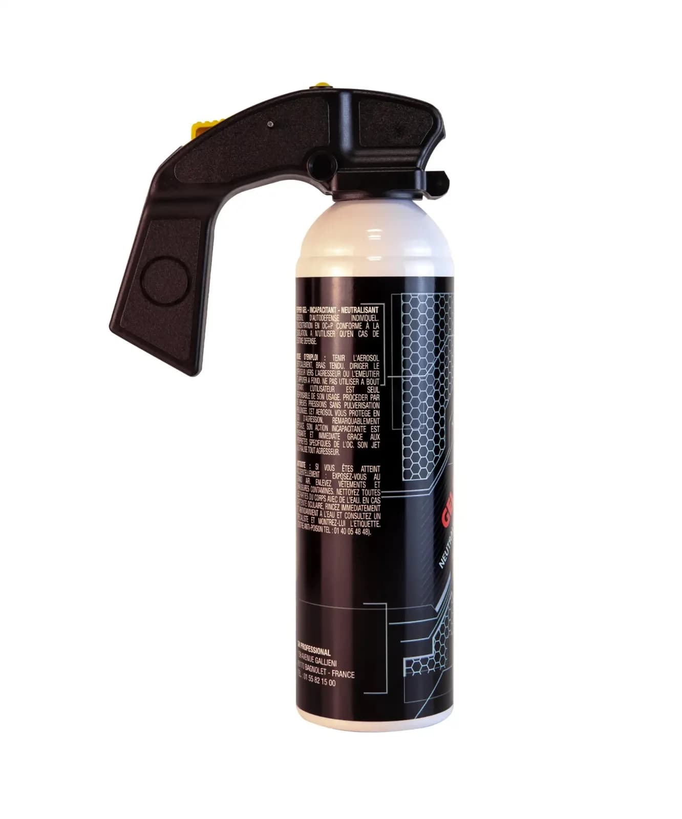 Aérosol Gel Poivre 500ml - DEFENSE ONE — vue 3