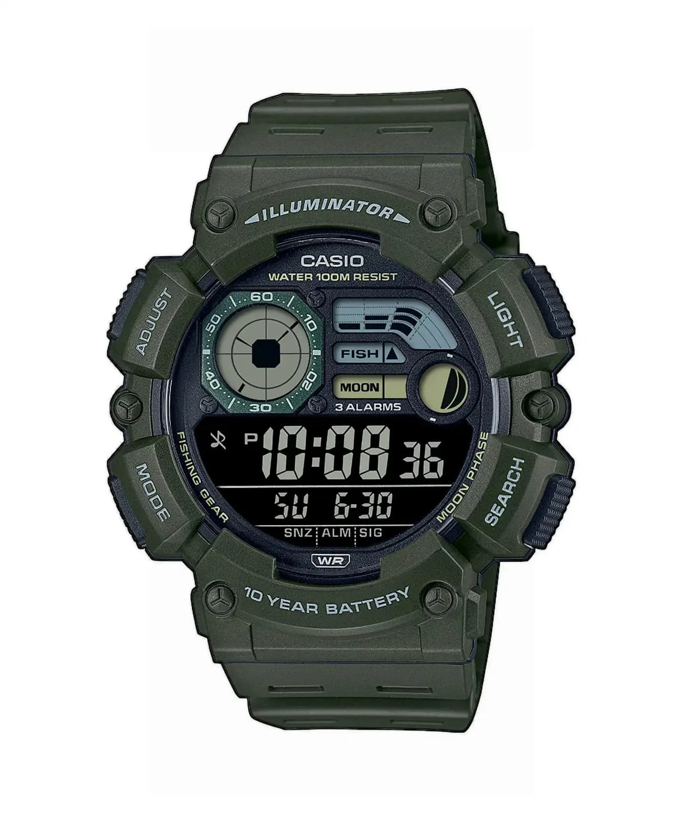 Montre WS-1500H-3BC Vert - CASIO
