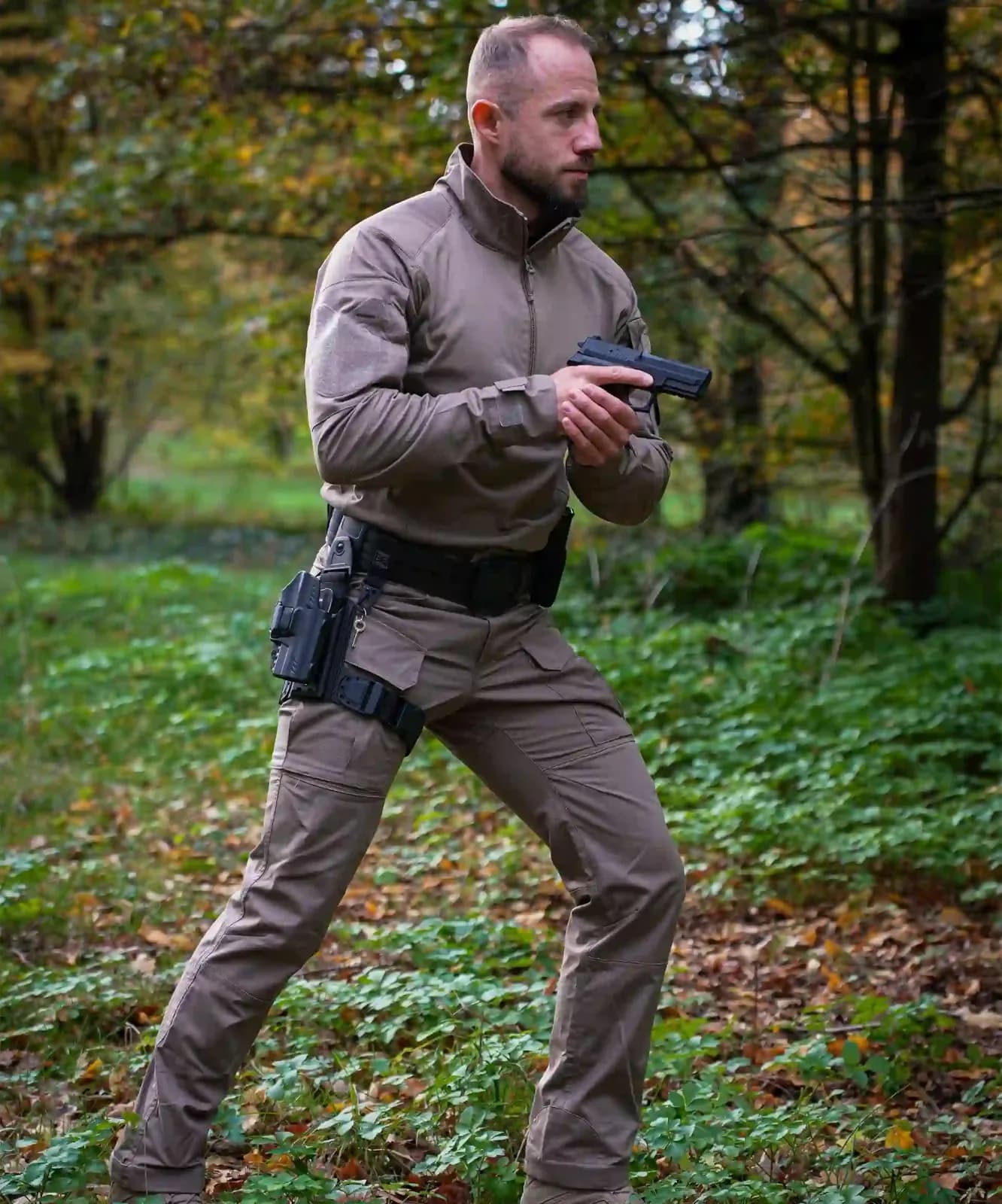 Chemise Ubas Coyote - GK DUTYCALL — vue 2