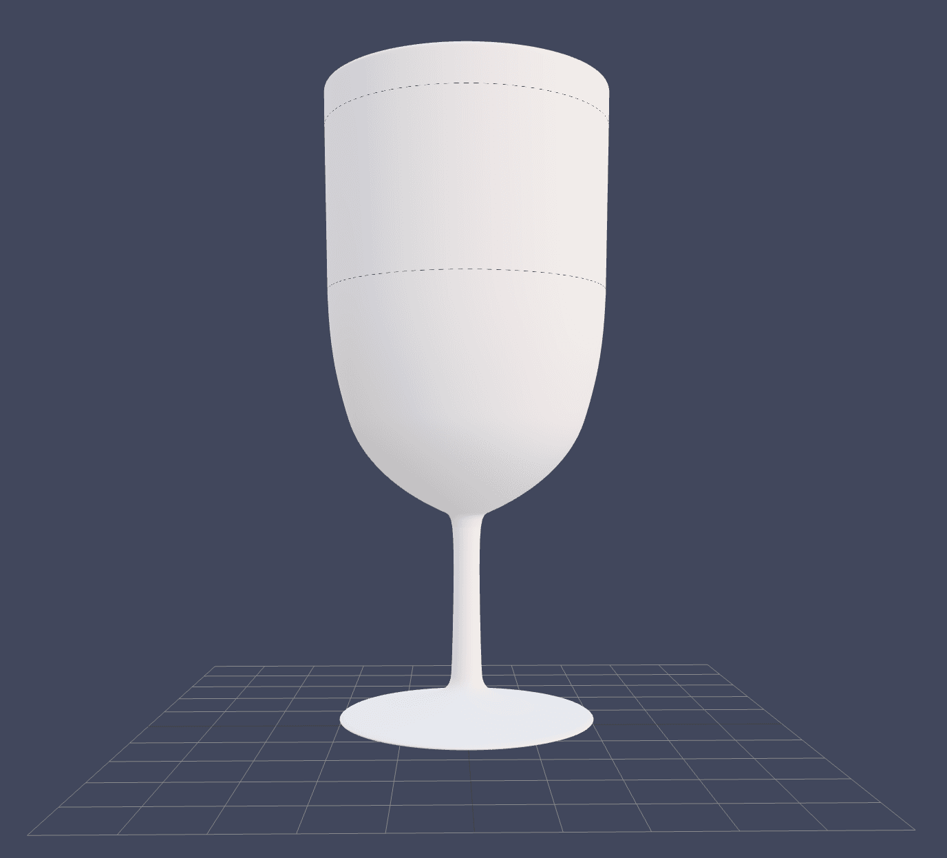 Verre à vin personnalisé blanc éco — vue 2