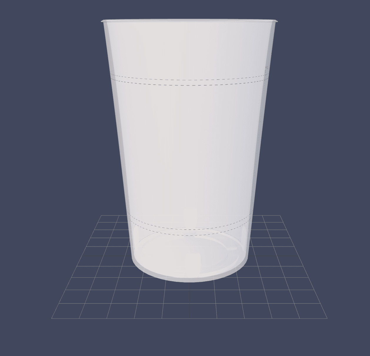 Gobelet personnsalisé pinte 50cl party — vue 2