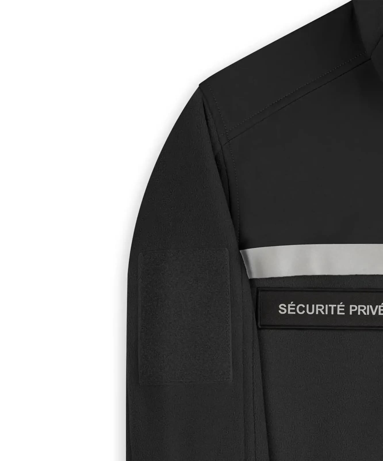 Polaire Sécurité Privée Bandes HV – GK SAFETEK ® — vue 3