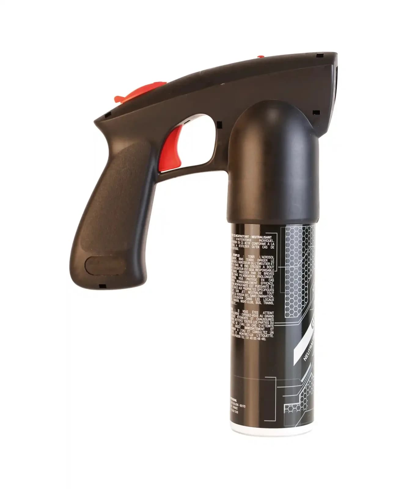 Aérosol Gel Actif CS 300ml Poignée Prodesign – DEFENSE ONE — vue 3