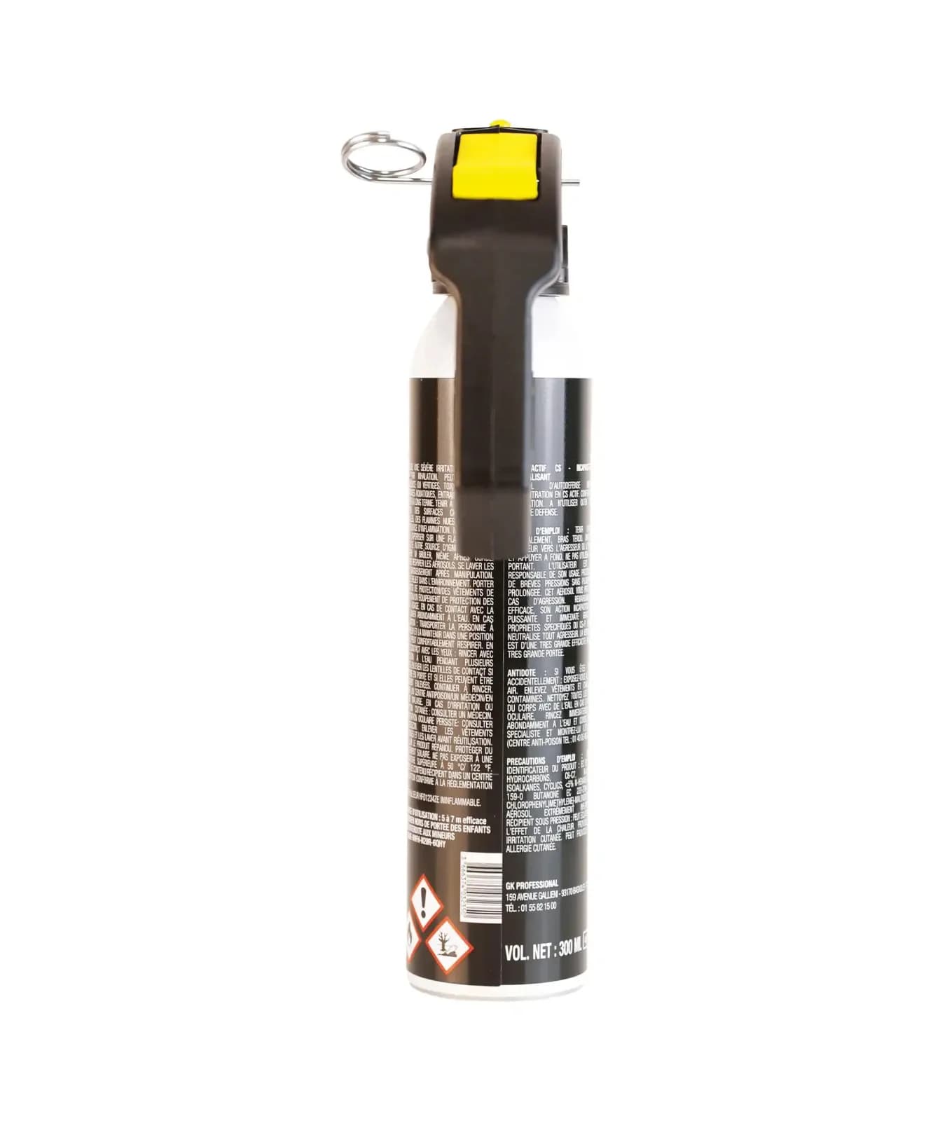 Aérosol Gaz Actif CS 300ml - DEFENSE ONE — vue 2