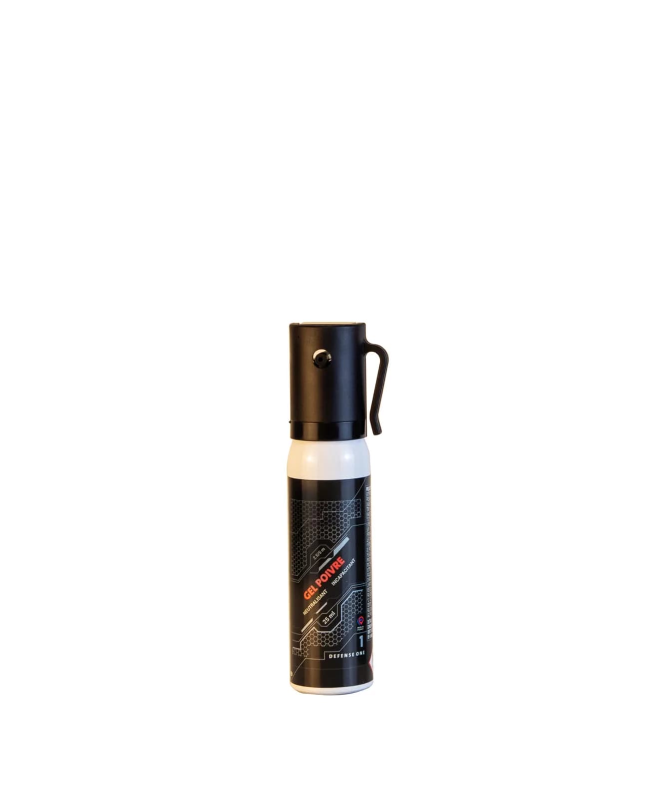 Aérosol Gel Poivre 25ml - DEFENSE ONE
