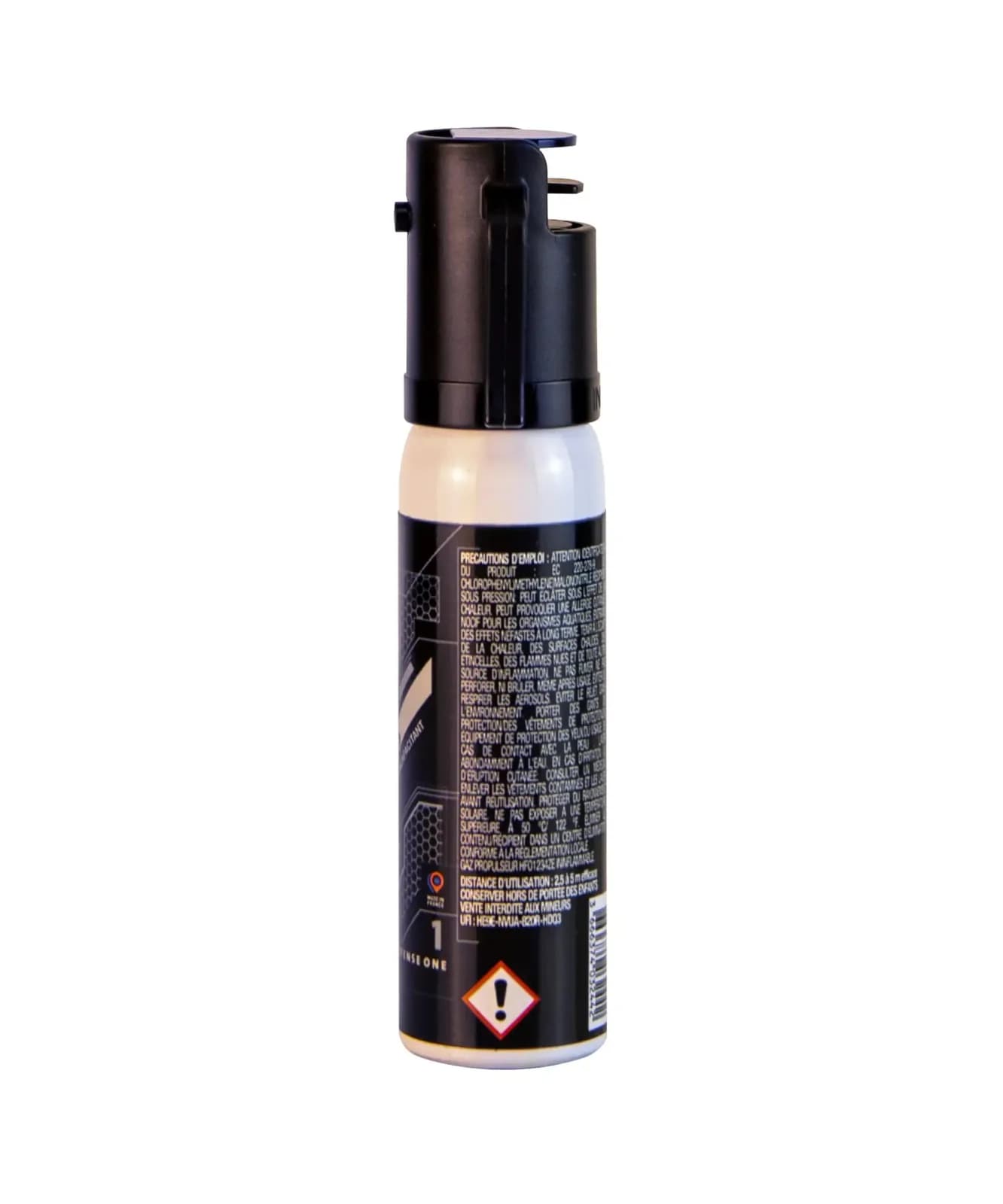 Aérosol Gel Poivre 25ml - DEFENSE ONE — vue 4