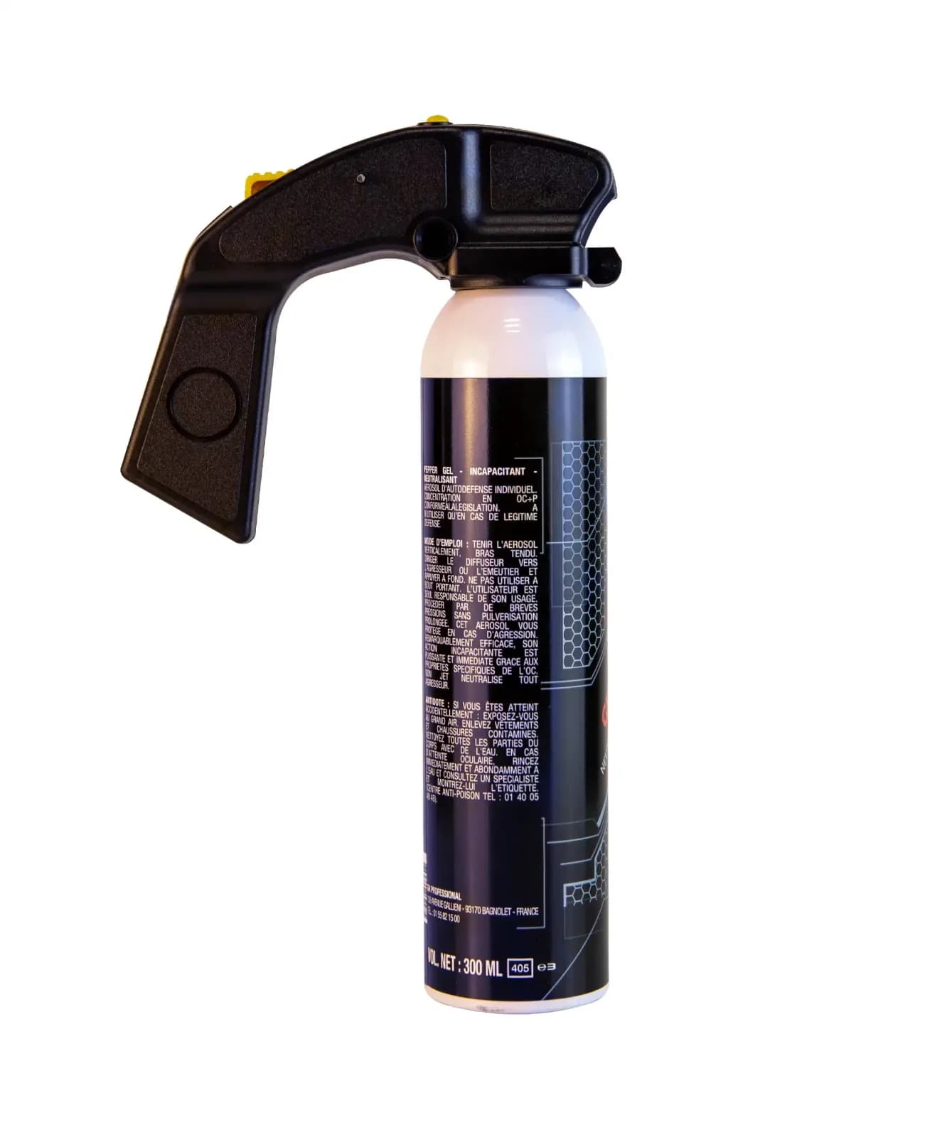 Aérosol Gel Poivre 300ml - DEFENSE ONE — vue 3