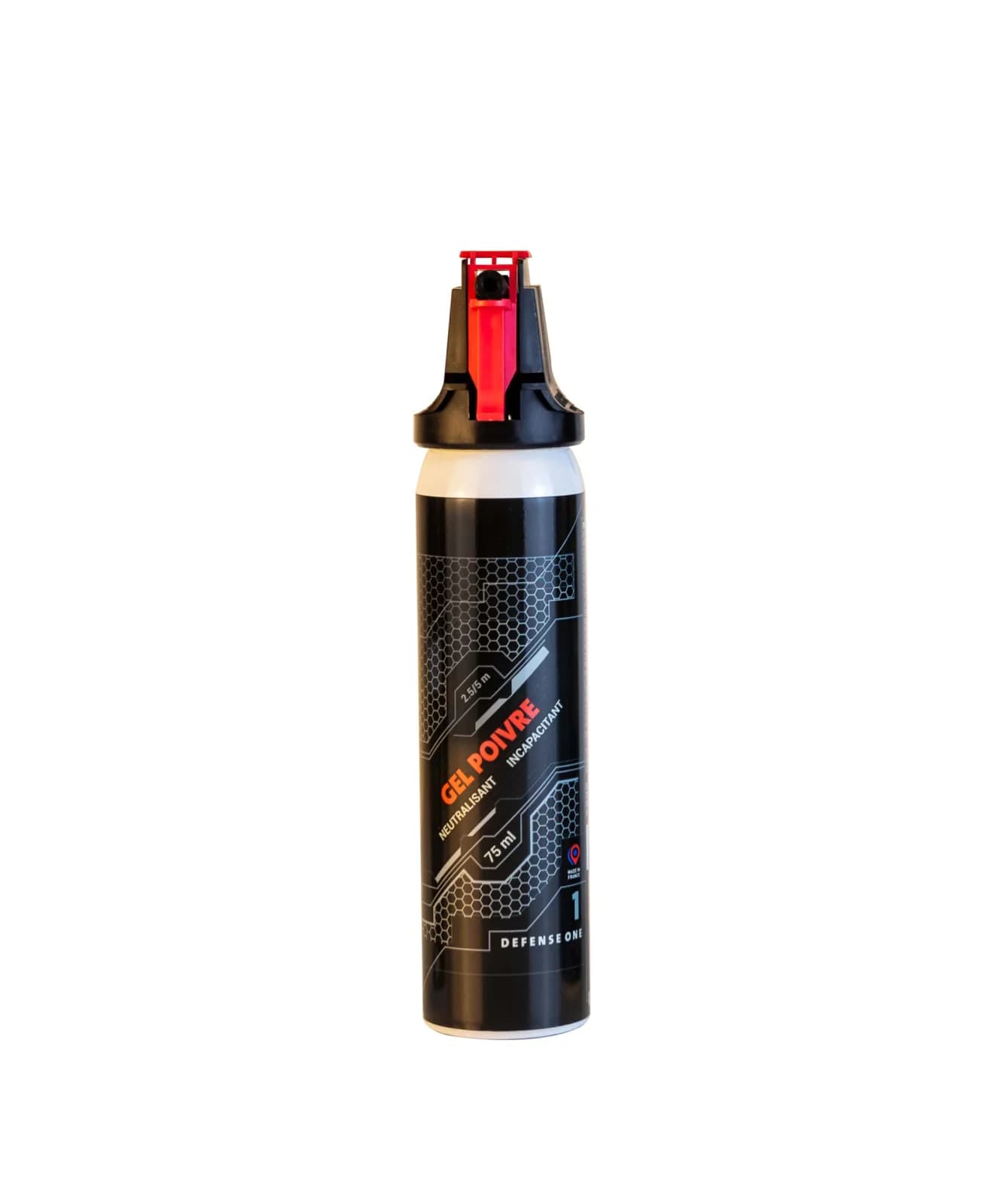 Aérosol Gel Poivre 75ml - DEFENSE ONE