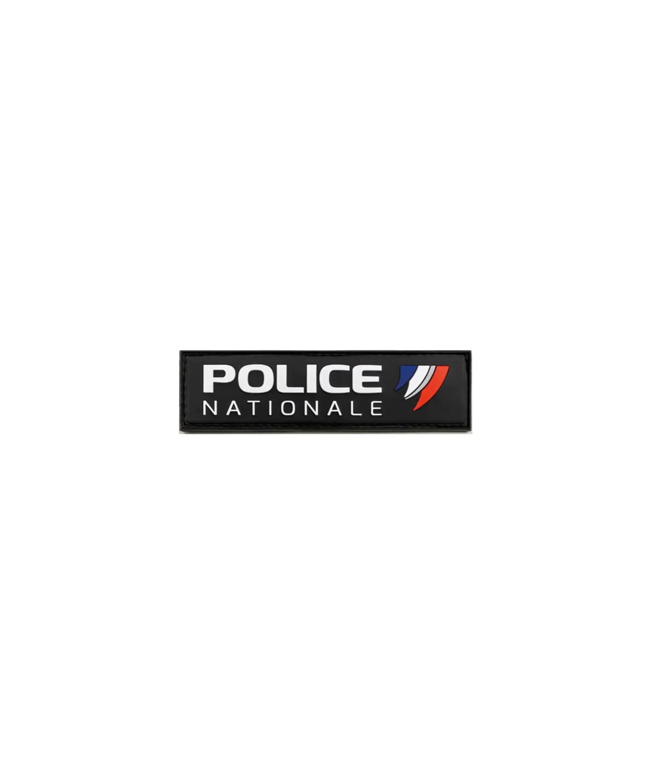 Flap Gomme “POLICE NATIONALE” Velcro 11x3 cm - GK — vue 2