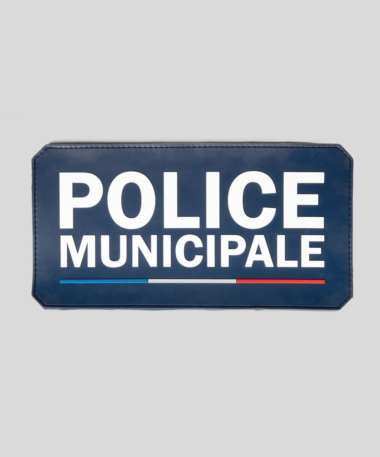 Flap Gomme “POLICE MUNICIPALE” Velcro 28x13 cm - GK