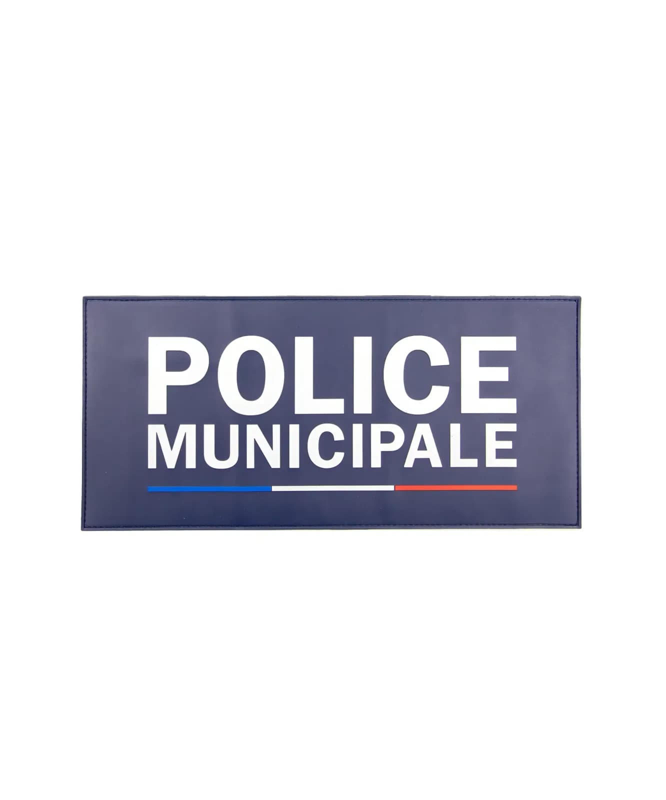 Flap Gomme “POLICE MUNICIPALE” Velcro 28x13 cm - GK — vue 2