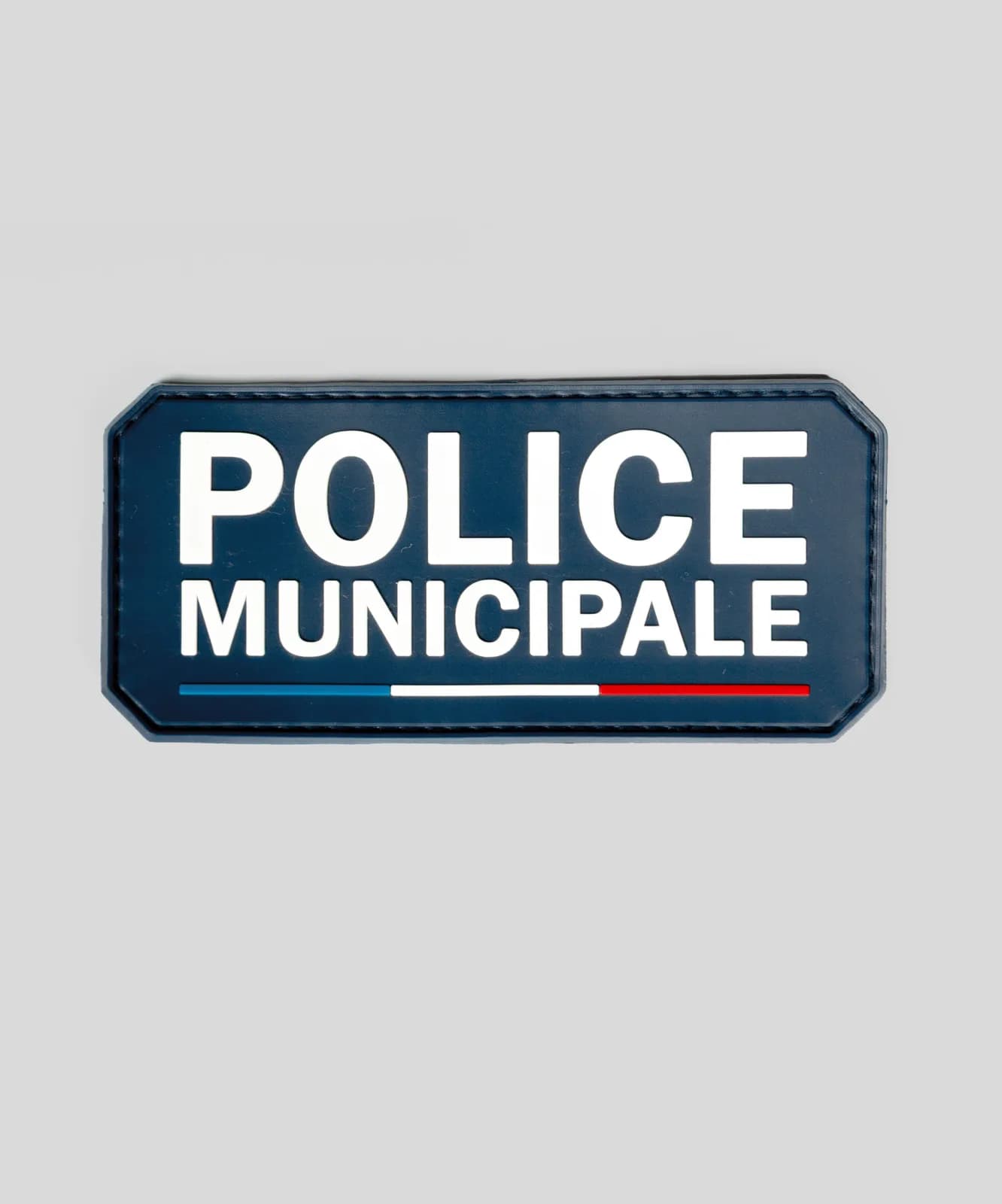Flap Gomme “POLICE MUNICIPALE” Velcro 13x6 cm - GK