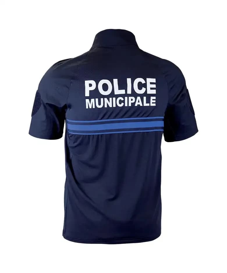 Chemise Ubas Manches Courtes Police Municipale — vue 2