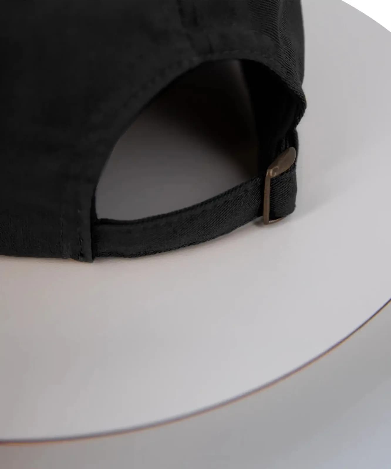 Casquette Avec Velcro - Noir — vue 3