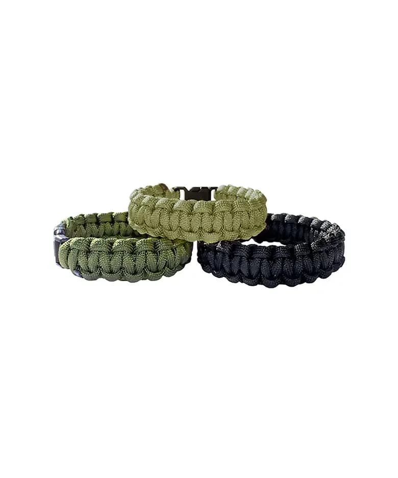 Bracelet Paracorde 9- Vert OD — vue 2