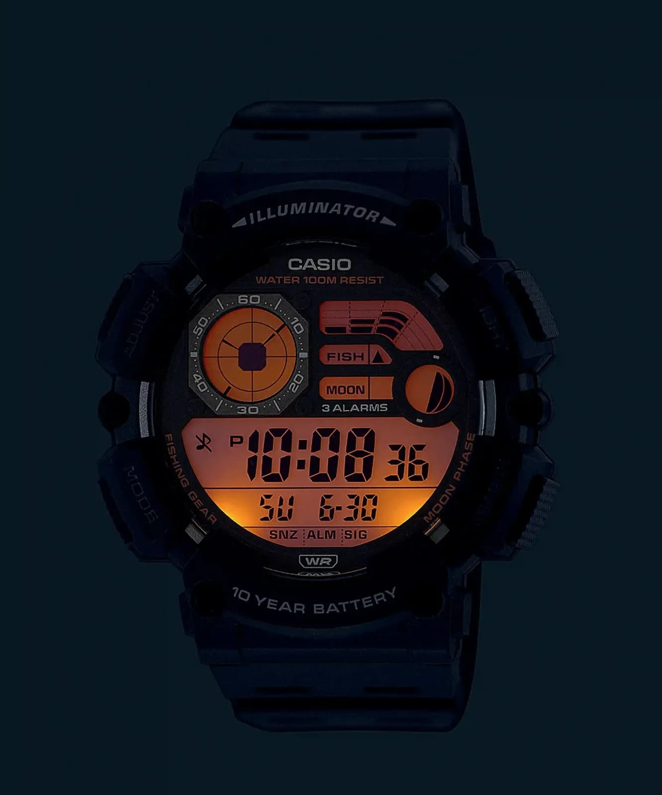 Montre WS-1500H-1AV Noir - CASIO — vue 2