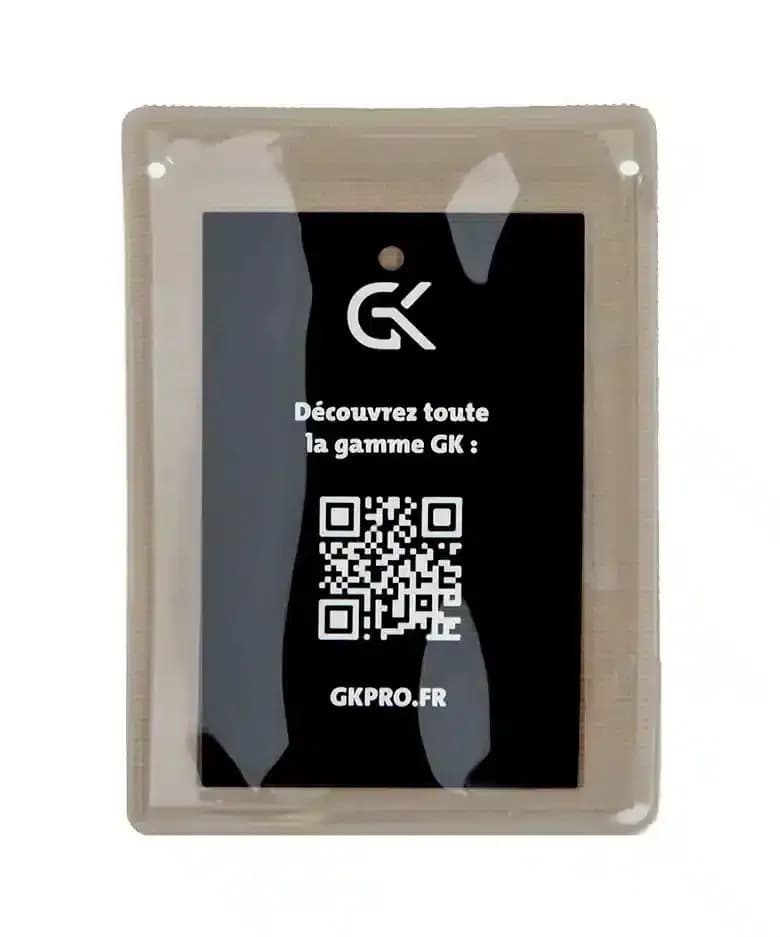 Support pour carte professionnelle avec velcro Coyote - Lot de 10