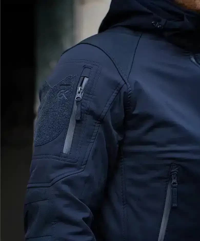 Softshell Ripstop Marine – GK DUTYCALL — vue 2