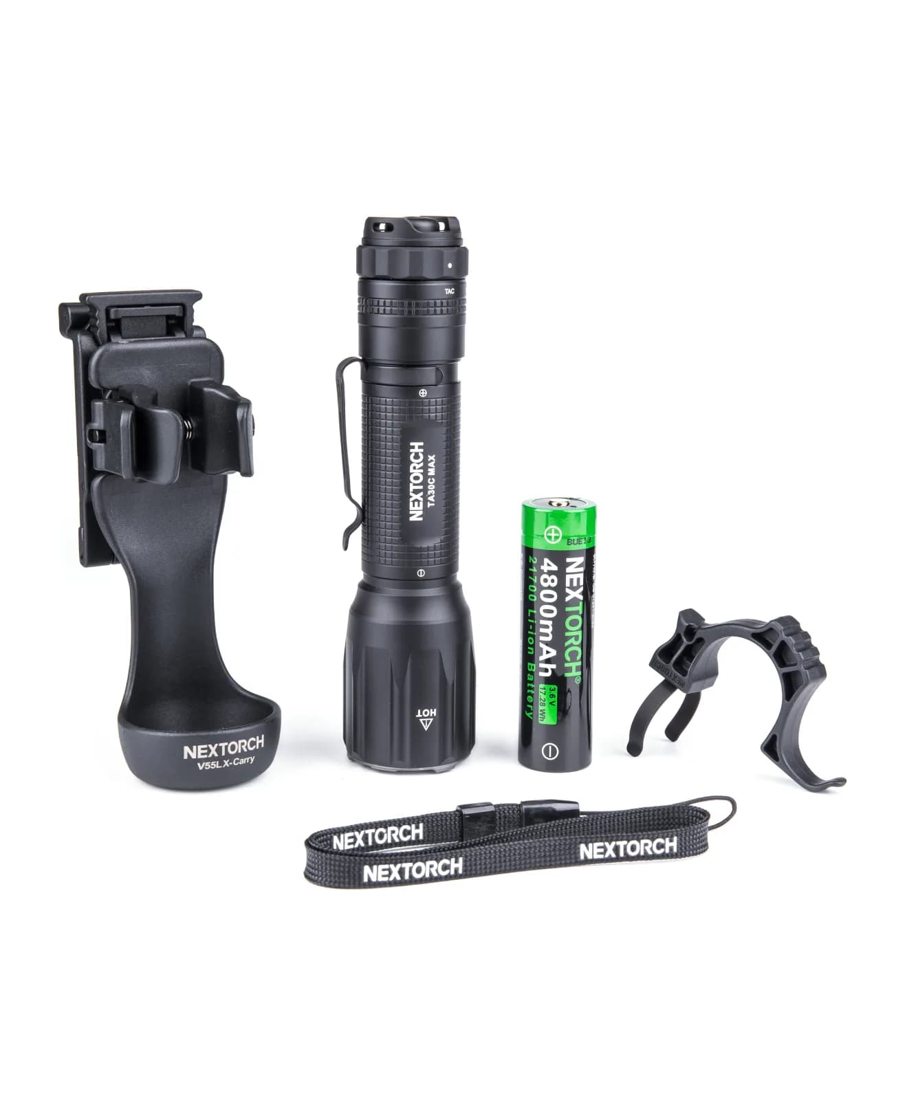 Lampe TA30MAX avec Accessoires V55L et FR-2 - NEXTORCH — vue 2