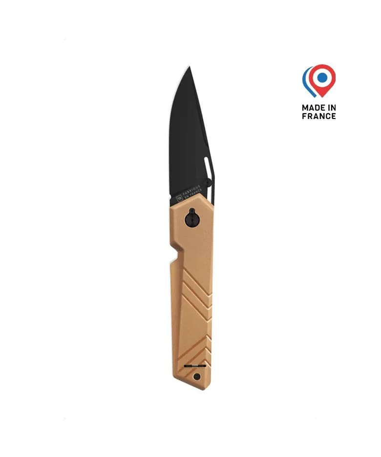 Couteau UNBOXER® fermant - Tan