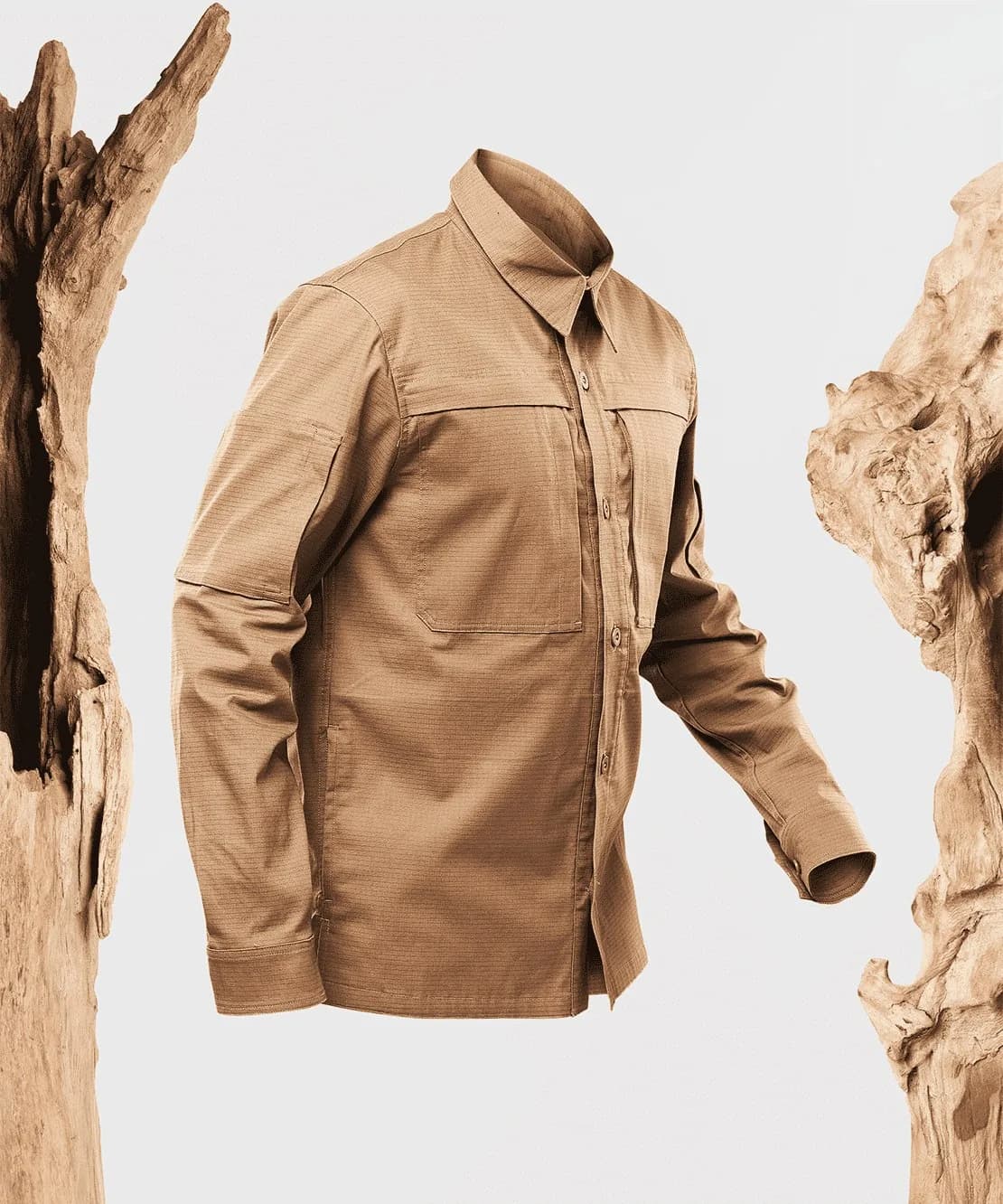 Chemise Survivor Ripstop Coyote — vue 4