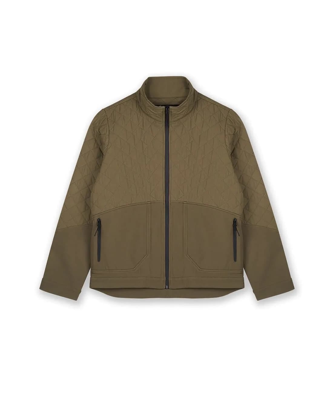 Veste Softshell Storm Bi-Matière Kaki — vue 3