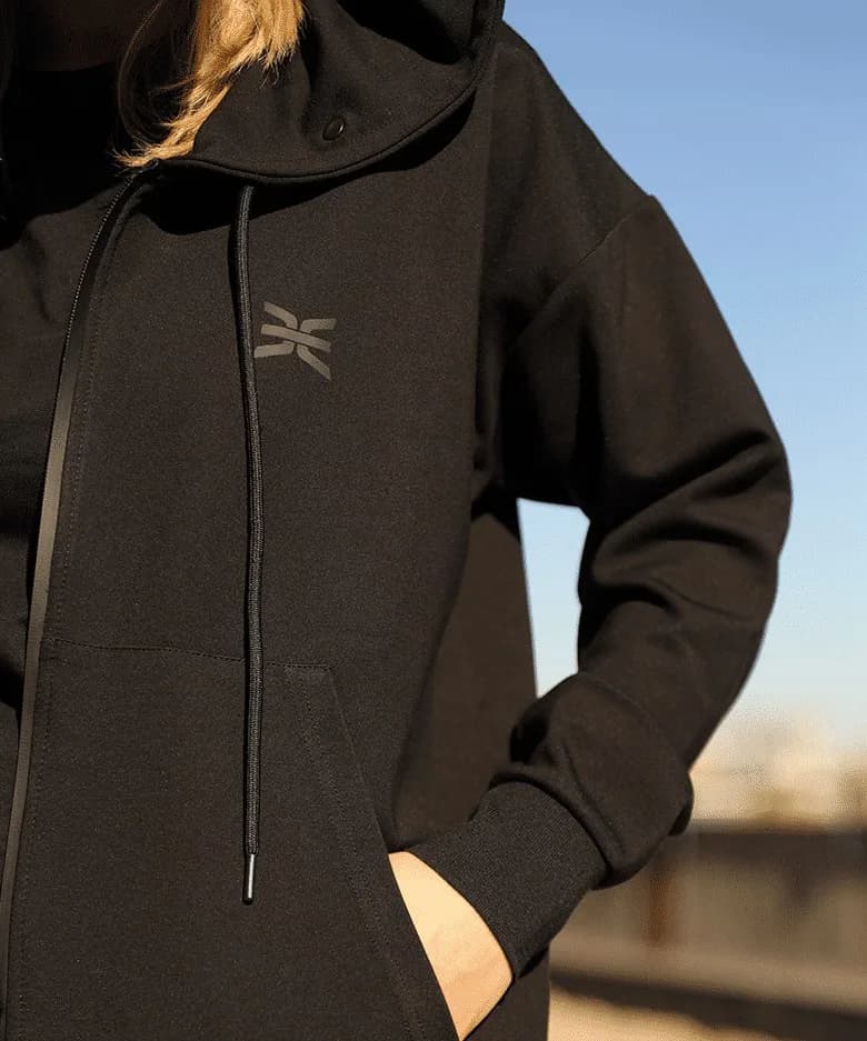 Cardigan Femme Anonymous Noir — vue 2