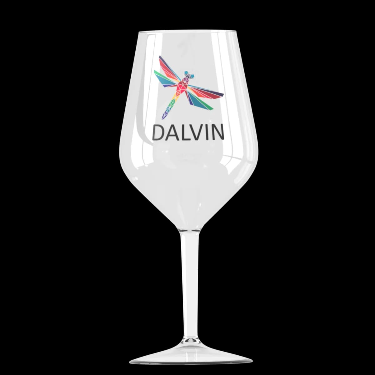 Verre cabernet personnalisé tritan incassable — vue 1