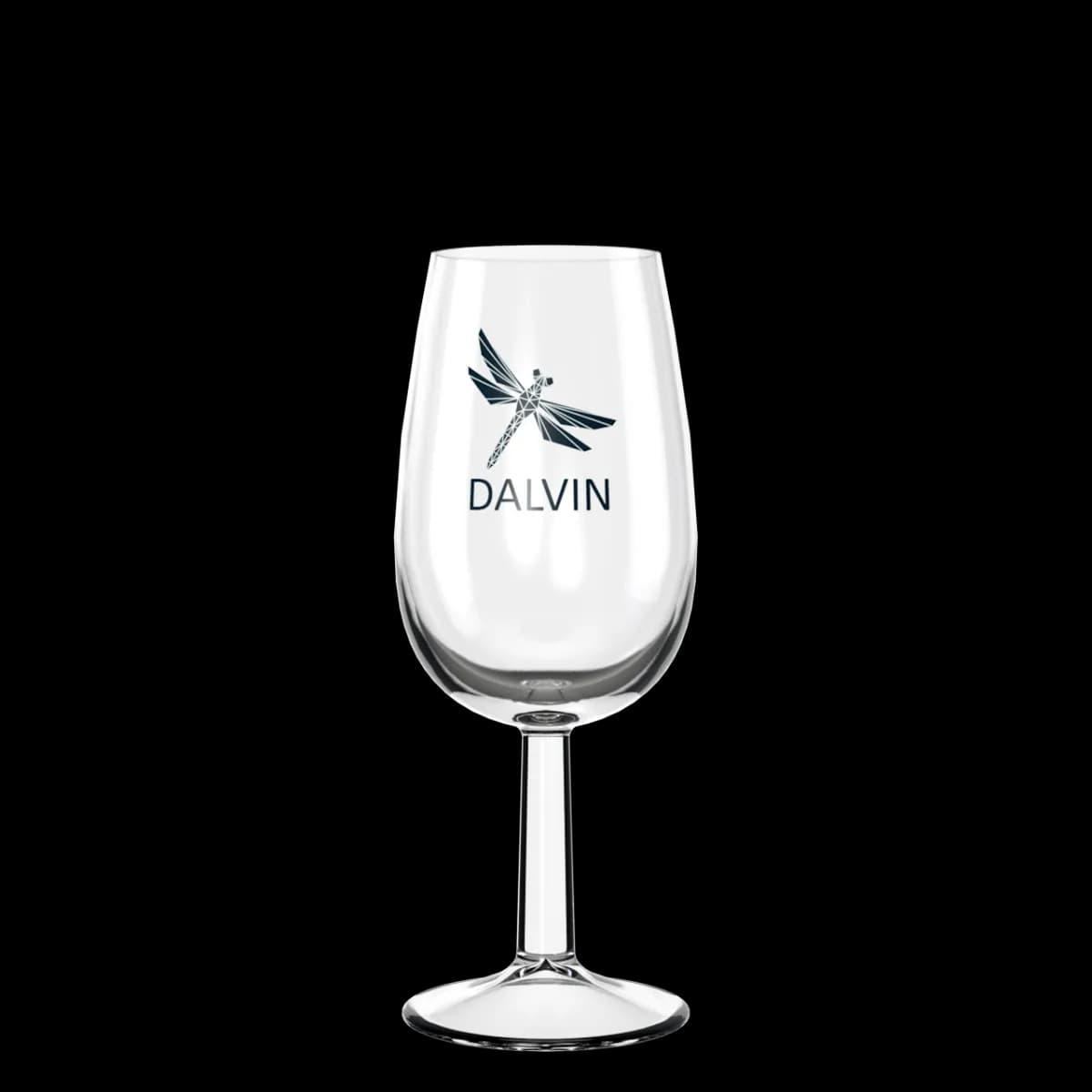 Verre à vin personnalisé givré éco — vue 1